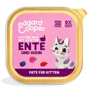 Edgard & Cooper Kitten Paté Ente und Huhn 85 g Top-Seller